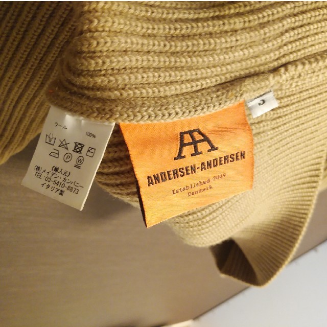 #ANDERSEN-ANDERSEN #クルーネックニット 値下げ  メンズのトップス(ニット/セーター)の商品写真
