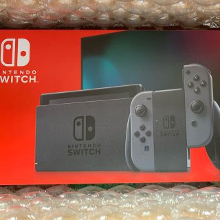 ニンテンドースイッチ(Nintendo Switch)のニンテンドースイッチ　新品未開封品　グレー　Nintendo switch 本体(家庭用ゲーム機本体)