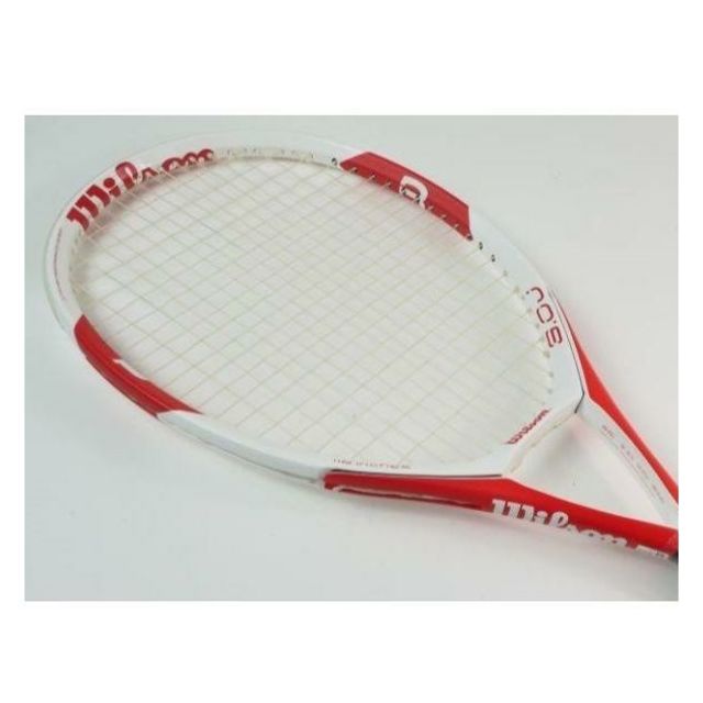 wilson(ウィルソン)の美品　Wilson 3.0J 118　レッド　 グリップ１ スポーツ/アウトドアのテニス(ラケット)の商品写真