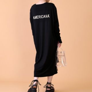 フリークスストア(FREAK'S STORE)のAMERICANA サイドジップスウェットロングワンピース
(ロングワンピース/マキシワンピース)