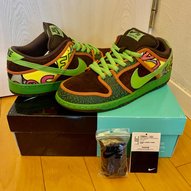 NIKE DUNK SB DE LA SOUL 28cm ダンクデラソウル美