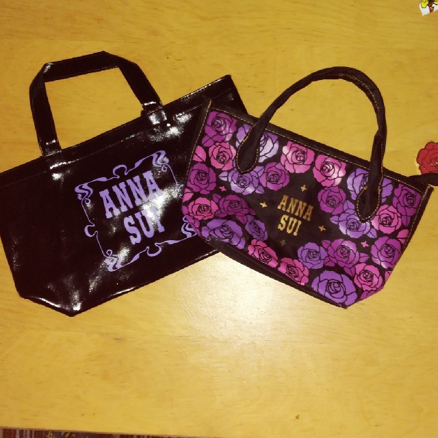 ANNA SUI(アナスイ)の更に…早いもの勝ち！ANNA SUIミニトートバッグ　2個セット レディースのバッグ(ハンドバッグ)の商品写真