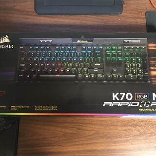 Corsair K70 RGB MK.2 RAPIDFIRE MX Speed (PC周辺機器)