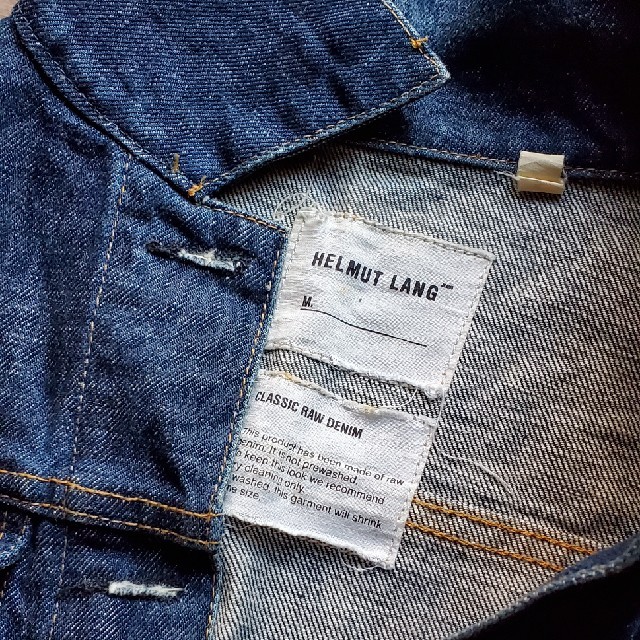 HELMUT LANG - デニムジャケットの通販 by S&N|ヘルムート HELMUT LANG - デニムジャケットの通販 by S&N|ヘルムート
