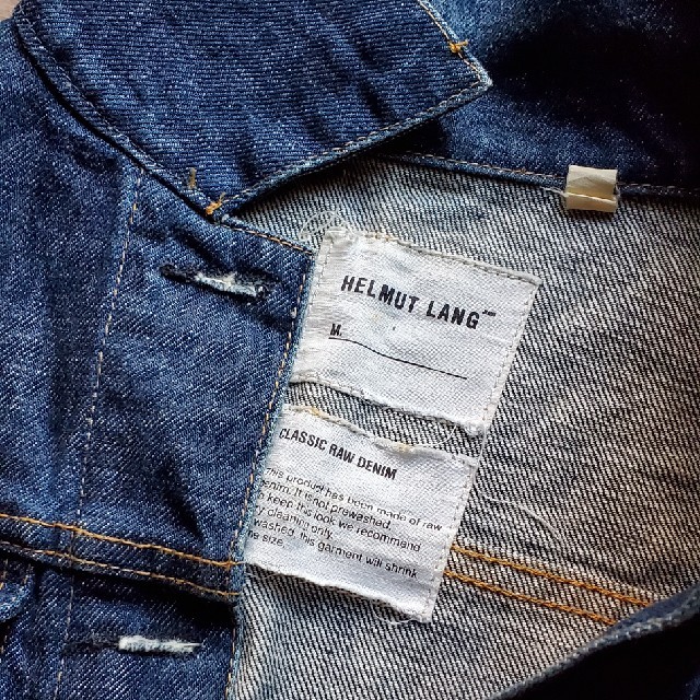 HELMUT LANG(ヘルムートラング)のデニムジャケット メンズのジャケット/アウター(Gジャン/デニムジャケット)の商品写真