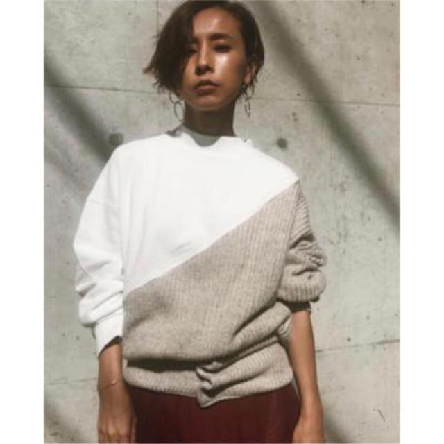 Ameri VINTAGE(アメリヴィンテージ)のameri vintage  ☆ unusual knit sweat レディースのトップス(ニット/セーター)の商品写真