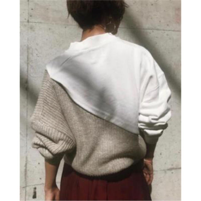 Ameri VINTAGE(アメリヴィンテージ)のameri vintage  ☆ unusual knit sweat レディースのトップス(ニット/セーター)の商品写真