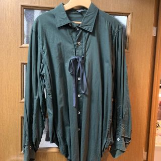 アンドゥムルメステール(Ann Demeulemeester)のアンドゥムルメステール　リボンシャツ(シャツ)