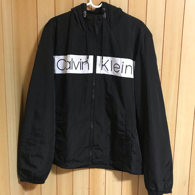 ナイロンパーカーCALVIN KLEIN カルバンクライン ナイロンパーカー US Sサイズ