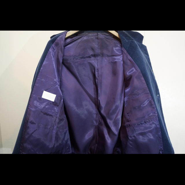 1LDK SELECT(ワンエルディーケーセレクト)の16AW URU ウル ショート ベルベット ジャケット サイズ2 メンズのジャケット/アウター(ブルゾン)の商品写真