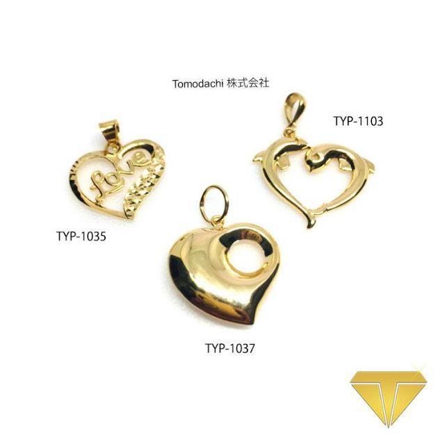 K18金 Dolphin Heart ペンダントトップ | www.innoveering.net