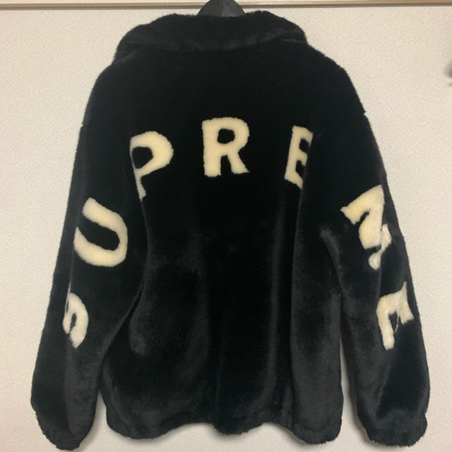 Supreme faux fur bomber ファーボンバージャケット 黒 | フリマアプリ ラクマ