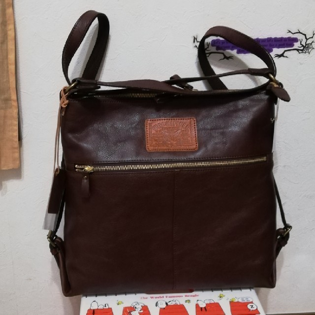 【新品】わちふぃーるど 2wayレザーバッグ 1
