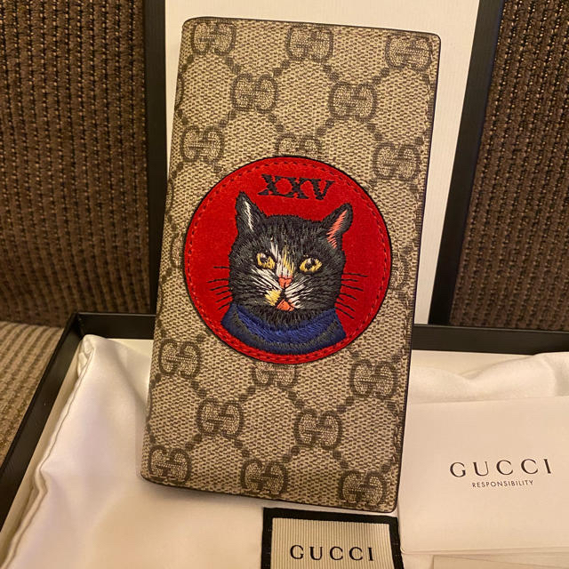 Gucci - お値下げ　gucci iPhoneケース　iPhone7.8用　新品未使用の通販