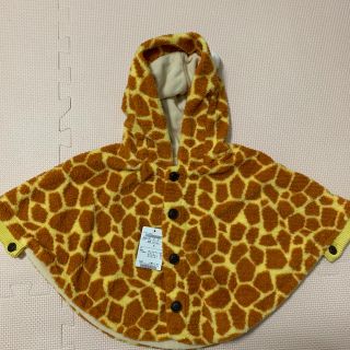 キッズズー(kid’s zoo)のkids zoo タグ付き新品　ポンチョ(ジャケット/コート)