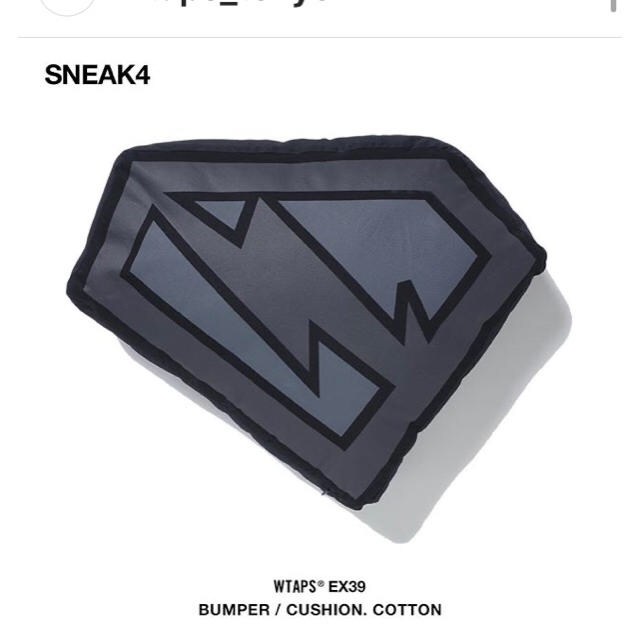 3色セット WTAPS BUMPER / CUSHION . COTTON