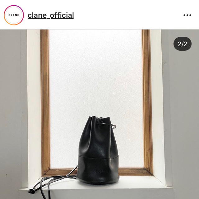 【最終値下げ】CLANE 巾着型 バッグ レディースのバッグ(ショルダーバッグ)の商品写真