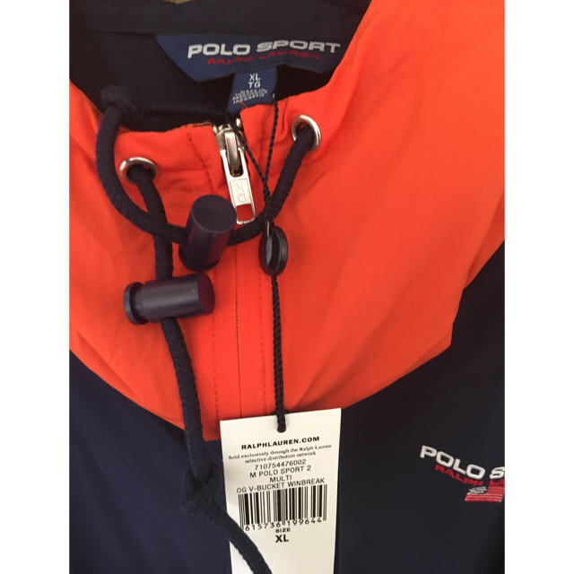 POLO RALPH LAUREN(ポロラルフローレン)のpolo sports ナイロンジャケット XL メンズのジャケット/アウター(ナイロンジャケット)の商品写真