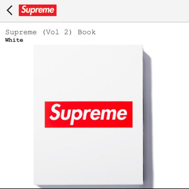 ファッション小物初回ポスター付き Supreme Vol 2 Book 未開封 本 シュプリーム