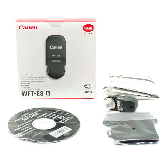 【美品】Canon キヤノン ワイヤレストランスミッター WFT-E8B