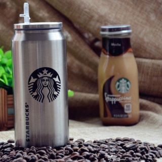 スターバックスコーヒー(Starbucks Coffee)の新品 ★海外限定品 スターバックスタンブラー 水筒  500ml シルバー(タンブラー)