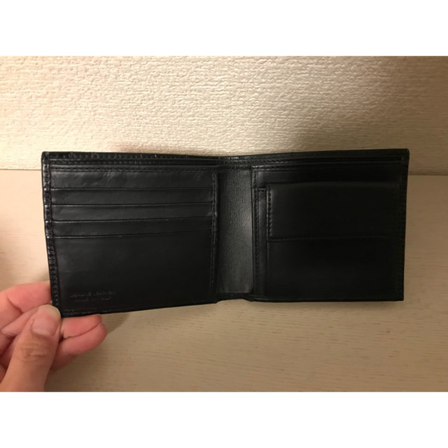 Orobianco(オロビアンコ)のオロビアンコ  2つ折り財布  クロコ型押し メンズのファッション小物(折り財布)の商品写真