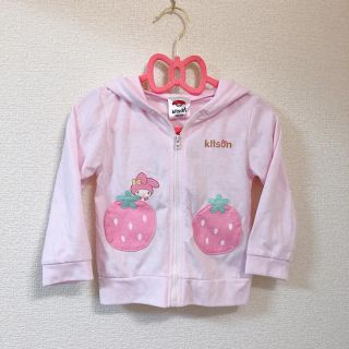 サンリオ(サンリオ)のにゃんこ様 専用【新品】マイメロディー×kitsonパーカー(Tシャツ/カットソー)