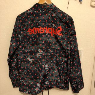 Supreme COMME des GARCONS ドッドカモ柄コーチジャケット