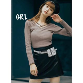 グレイル(GRL)の【新品未使用♡GRL】2WAYカットソー(カットソー(長袖/七分))