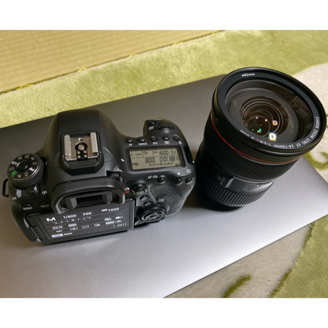 Canon(キヤノン)の新品同様 6D mark II レンズセット スマホ/家電/カメラのカメラ(デジタル一眼)の商品写真