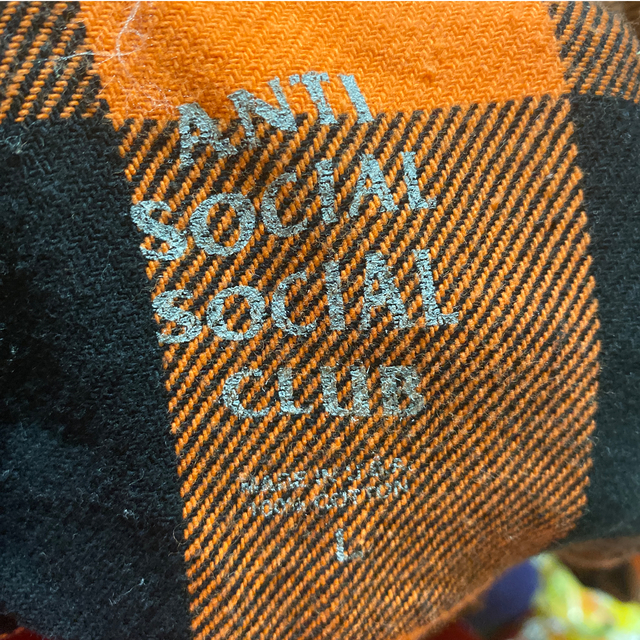 ANTI(アンチ)のチェックシャツ ネルシャツ  ANTISOCIAL メンズのトップス(シャツ)の商品写真