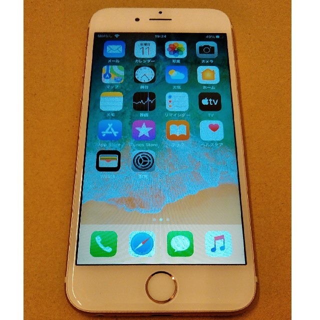 iPhone(アイフォーン)のiPhone 6s  Rose Gold  16GB  SIMフリー スマホ/家電/カメラのスマートフォン/携帯電話(スマートフォン本体)の商品写真
