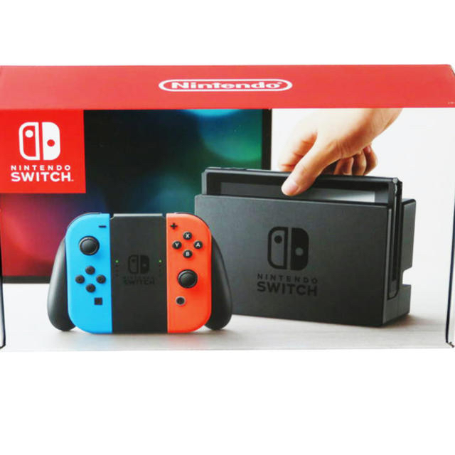 【美品】 NINTENDO switch（スイッチ）本体【付属品完備】