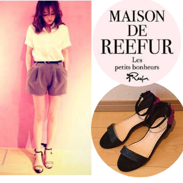 Maison de Reefur(メゾンドリーファー)の✳︎momo様12/1までお取り置き✳︎ レディースの靴/シューズ(サンダル)の商品写真