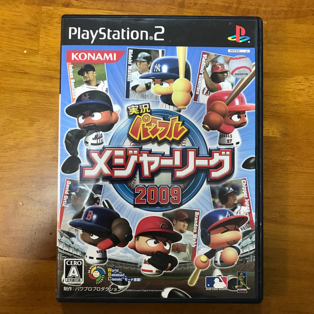 KONAMI(コナミ)の実況パワフルメジャーリーグ2009 PS2 説明書付き エンタメ/ホビーのゲームソフト/ゲーム機本体(家庭用ゲームソフト)の商品写真