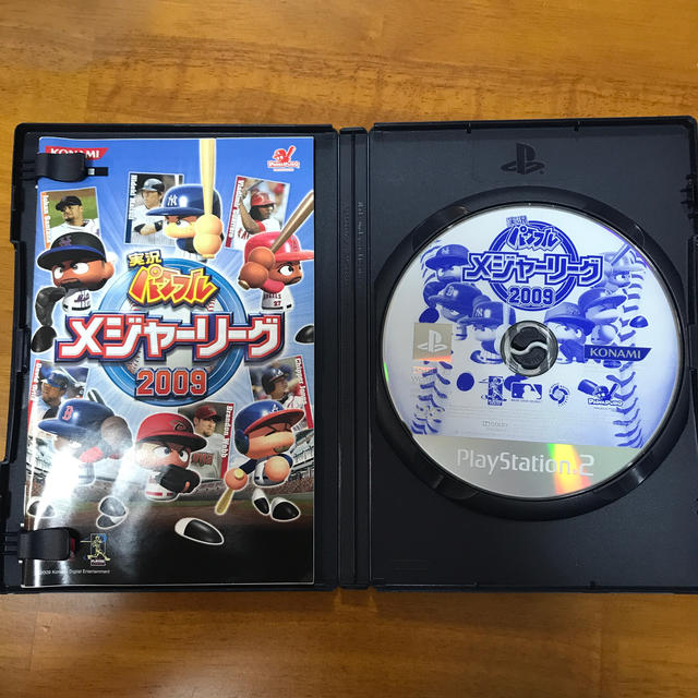 KONAMI(コナミ)の実況パワフルメジャーリーグ2009 PS2 説明書付き エンタメ/ホビーのゲームソフト/ゲーム機本体(家庭用ゲームソフト)の商品写真