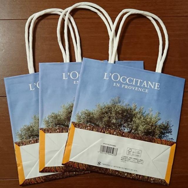 L'OCCITANE(ロクシタン)の新品　ロクシタン　紙袋　6点　ラッピングに コスメ/美容のコスメ/美容 その他(その他)の商品写真