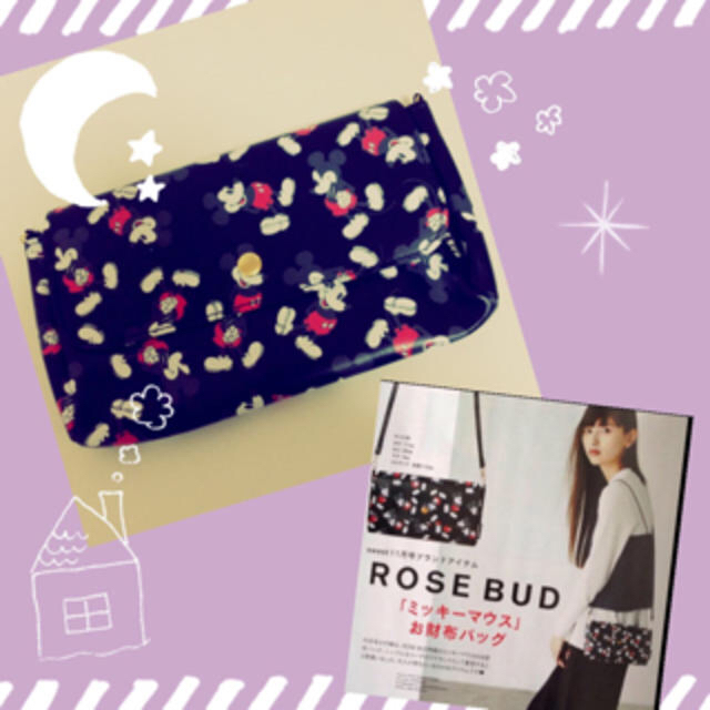 ROSE BUD(ローズバッド)のROSE BUD ミッキー♡バッグ♡ レディースのバッグ(ショルダーバッグ)の商品写真