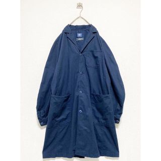 バーバリー(BURBERRY)のvintage ヴィンテージ 軍モノ 紺 ガンホー ミリタリー アトリエコート(チェスターコート)