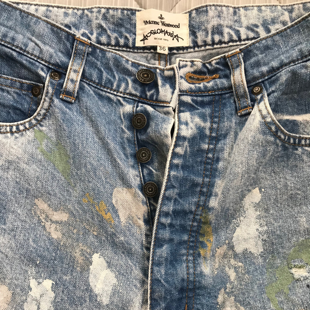 Vivienne Westwood(ヴィヴィアンウエストウッド)のTomoki様専用　アングロマニア デニムパンツ レディースのパンツ(デニム/ジーンズ)の商品写真