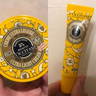 ロクシタン(L'OCCITANE)の新品！ボディクリームとリップセット(ボディクリーム)