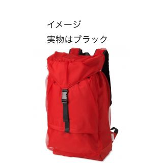 完売品　ダンスキン　チュールデイバッグ　ブラック(リュック/バックパック)