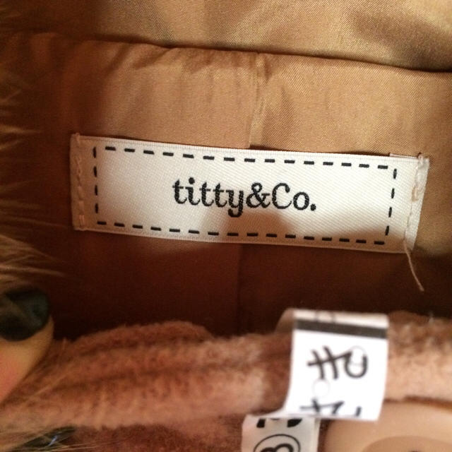titty&co(ティティアンドコー)の定番ダッフルコート♡ レディースのジャケット/アウター(ダッフルコート)の商品写真