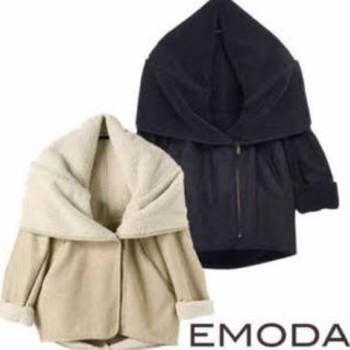 エモダ(EMODA)のEMODA ボンバーコート(ムートンコート)