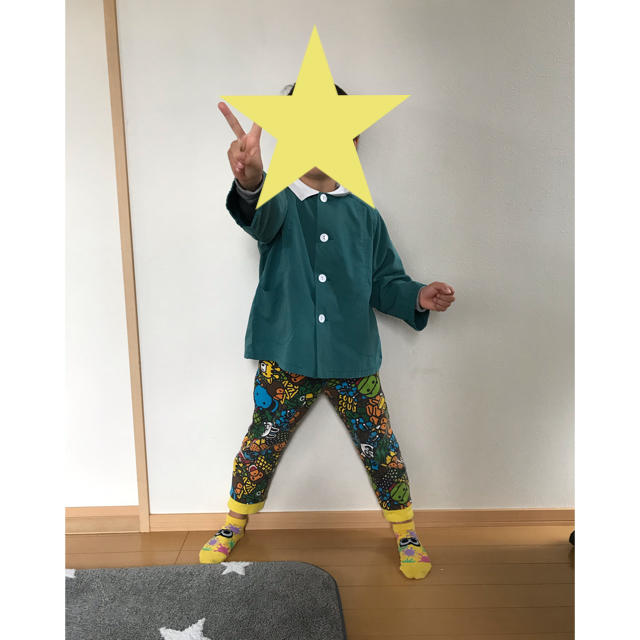 A BATHING APE(アベイシングエイプ)のエイプ キッズ 110 スウェットパンツ キッズ/ベビー/マタニティのキッズ服男の子用(90cm~)(パンツ/スパッツ)の商品写真