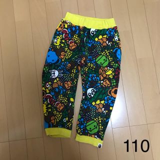 アベイシングエイプ(A BATHING APE)のエイプ キッズ 110 スウェットパンツ(パンツ/スパッツ)