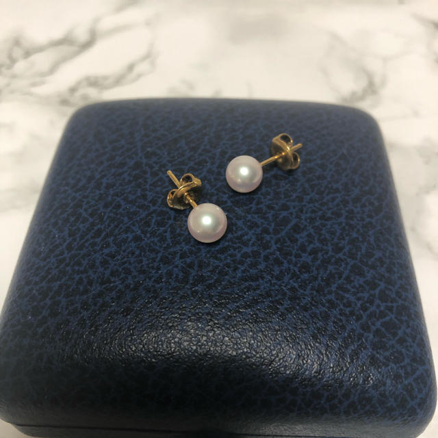 MIKIMOTO(ミキモト)の【ヨウ様専用】ミキモト パールピアス MIKIMOTO 真珠ピアスK18 レディースのアクセサリー(ピアス)の商品写真