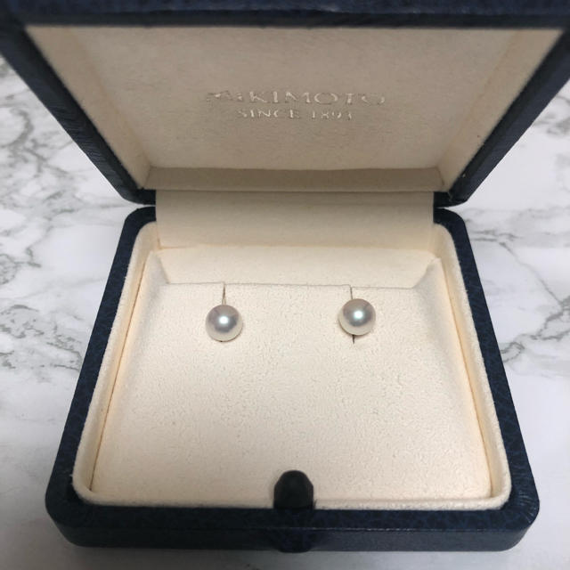 MIKIMOTO(ミキモト)の【ヨウ様専用】ミキモト パールピアス MIKIMOTO 真珠ピアスK18 レディースのアクセサリー(ピアス)の商品写真