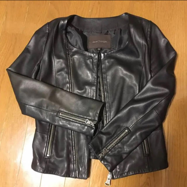 ユナイテッド アローズ ジュエルチェンジズ 羊革 レザージャケット