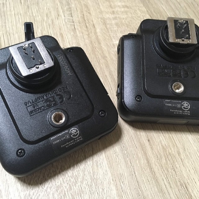 CACTUS(カクタス)のCactus wireess transceiver V6 初期型　2台セット　 スマホ/家電/カメラのカメラ(ストロボ/照明)の商品写真